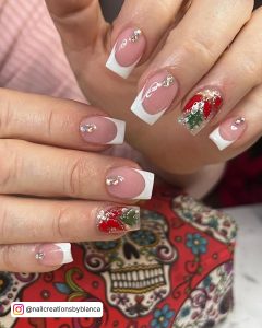 Cute Christmas Nails Short