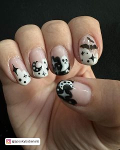 Cute Halloween Nails For Short Nails