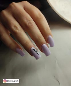 Cute Light Purple Nails