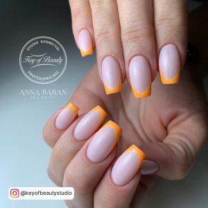 Cute Summer French Tip Nails