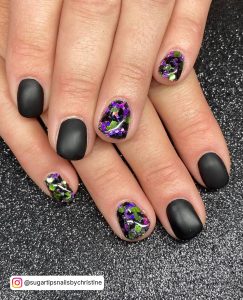 Easy Halloween Nails For Short Nails