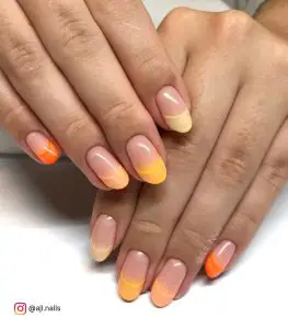 Fall Nail Colors French Tip