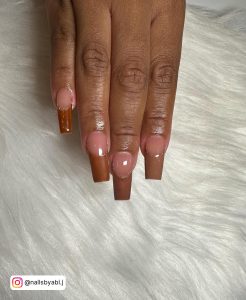 Fall Nails French Tip