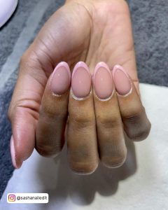French Almond Nails