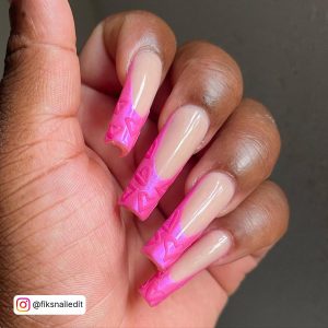 French Nails Chrome