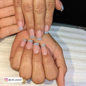 French Nails Thin Line