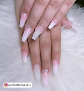 French Ombre Chrome Nails