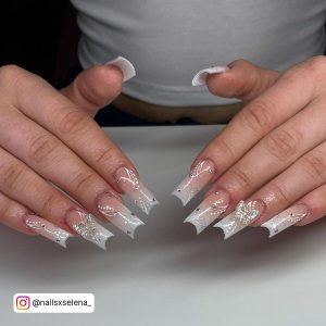 French Ombre Wedding Nails