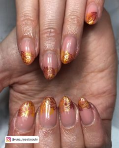 French Tip Fall Nail Ideas