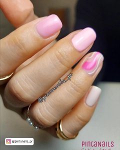 Gel French Manicure On Short Nails