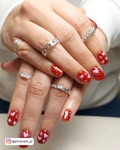 Gel Nails For Valentines Day