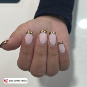 Gold Chrome Press On Nails