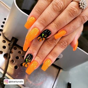 Halloween Nail Ideas Orange And Black