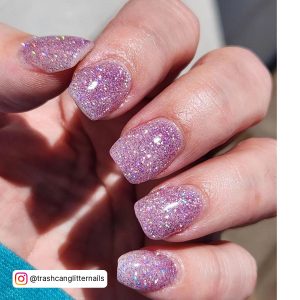 Light Lavender Purple Nails