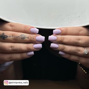 Light Pink And Purple Nails