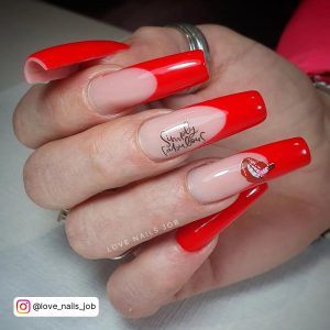 Long French Tip Nails Designs