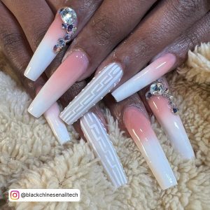 Long Ombre Nail Designs