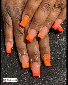 Nails 2019 Summer Orange
