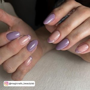 Nails Light Purple