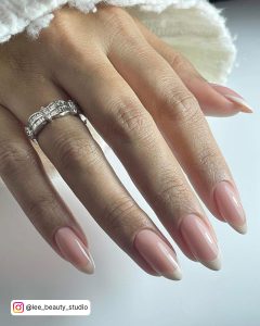 Nude French Tip Nails