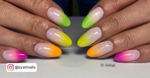 Ombre Acrylic Nails Colors