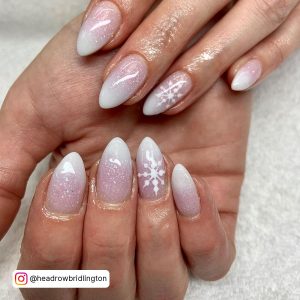 Ombre Christmas Nail Designs