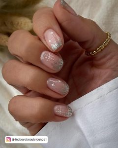 Ombre Nails Christmas