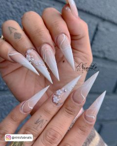 Ombre Nails Nude