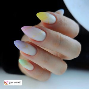 Ombre Nails Pastel Colors