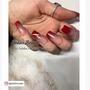 Ombre Nails Square Long