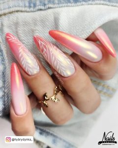 Ombre Neon Nails