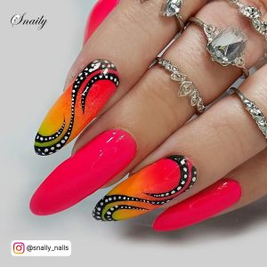 Ombre Summer Nail Designs