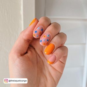 Orange Nail