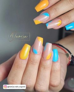 Orange Nail Designs Summer