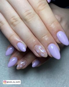 Pastel Purple Nail Color