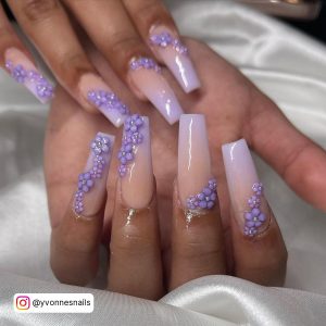 Purple And Lavender Nails