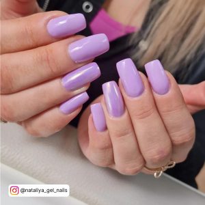 Purple Toe Nail