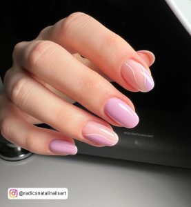 Purple Toe Nails