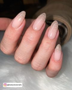 Rose Gold Ombre Nails