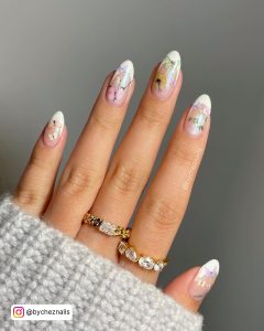 Short Butterfly Nails