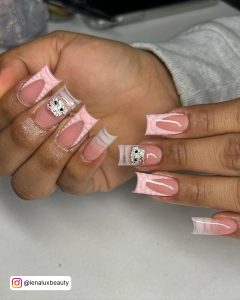 Short Pink Nails