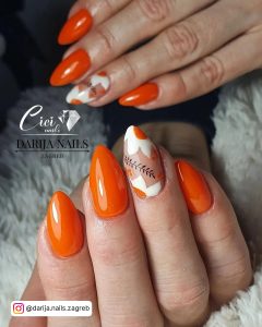 Summer Nail Designs Orange