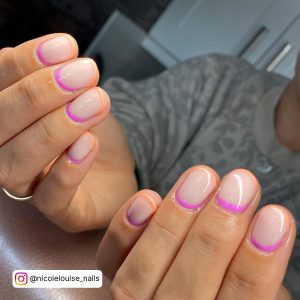Summer Nails French Manicure