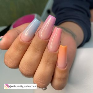 Summer Ombre Nail Colors
