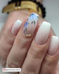 Summer Ombre Nails Coffin