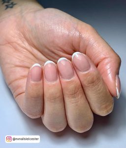 Thin French Tip Nails Color