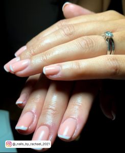 Thin Line French Nails