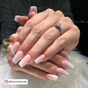 Two Tone Ombre Nails